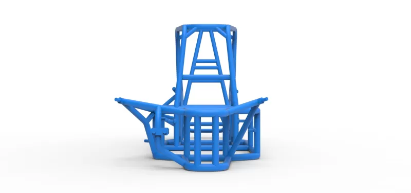 Frame of Silver Crown Car Version 2 Scale 1:25 - Model preview 5