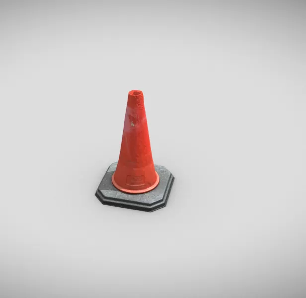 Traffic cone scan - Model preview 1