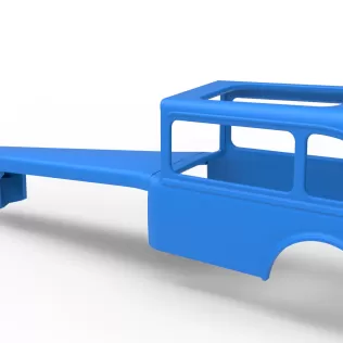 Shell of Vintage Supermodified stock car Version 4 Scale 1:25 - Model thumbnail 9