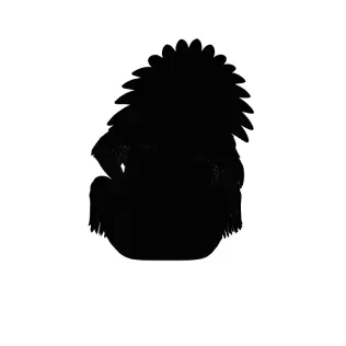 Laughing Apache Warrior 3D Model - Model thumbnail 2