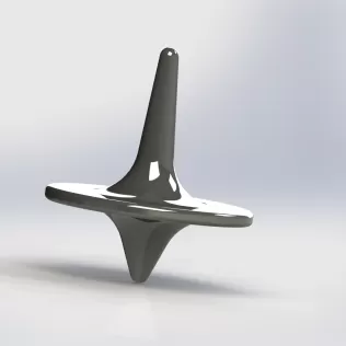 Classic Spinning Top - Model thumbnail 4