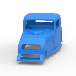 Shell of Canadian vintage modified stock car Scale 1:25 - Model thumbnail 4