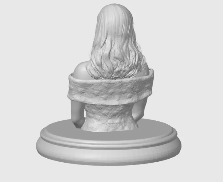 Reese Witherspoon 3D Bust - Model preview 6