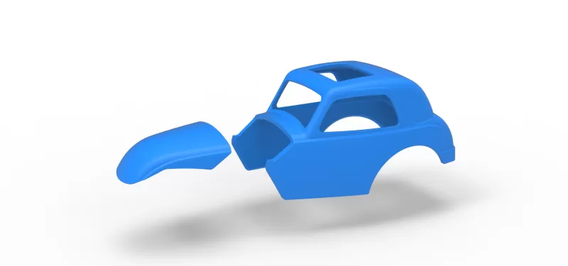 Shell of Super rod Version 3 Scale 1:25 - Model preview 13