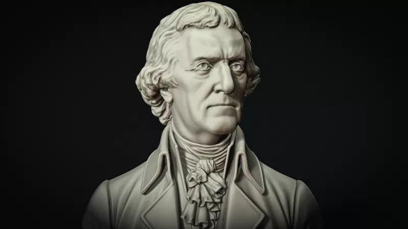 Thomas Jefferson #RoZ - Model preview 7