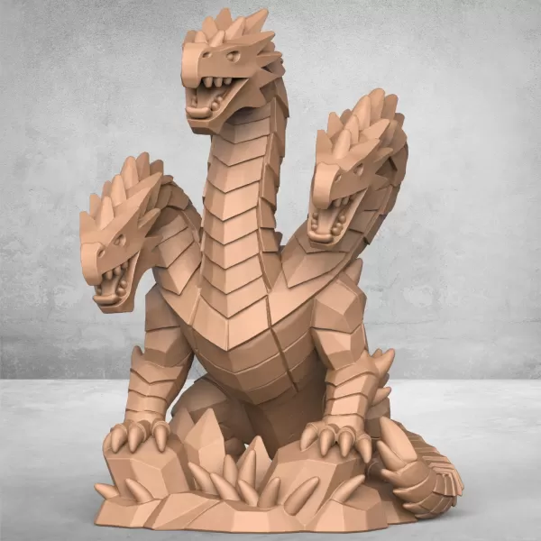 Monster Dragon Sculpture - Model preview 1