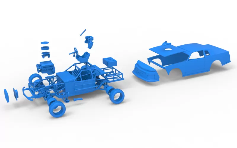 IMCA Stock car Scale 1 to 25 - Model preview 25