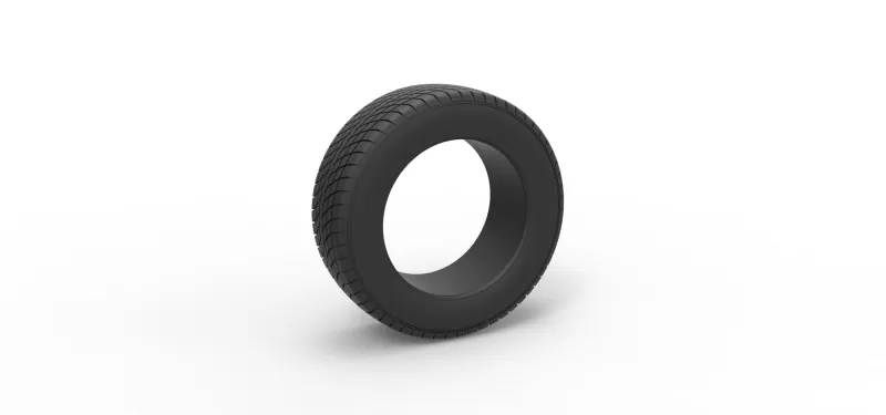 Race tire 7 Scale 1:25 - Model preview 1