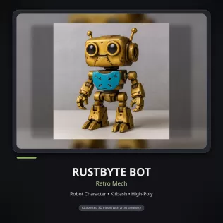 Whimsical Creature & Character Kitbash Collection – High-Poly 3D - Model thumbnail 20