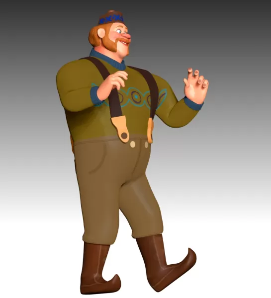 Oaken Frozen - Model preview 6
