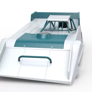 Wedge Dirt Late model Scale 1:25 - Model thumbnail 5