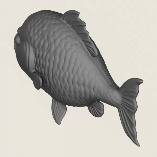 Fish 05 Print Ready 3D Model - Model preview 5
