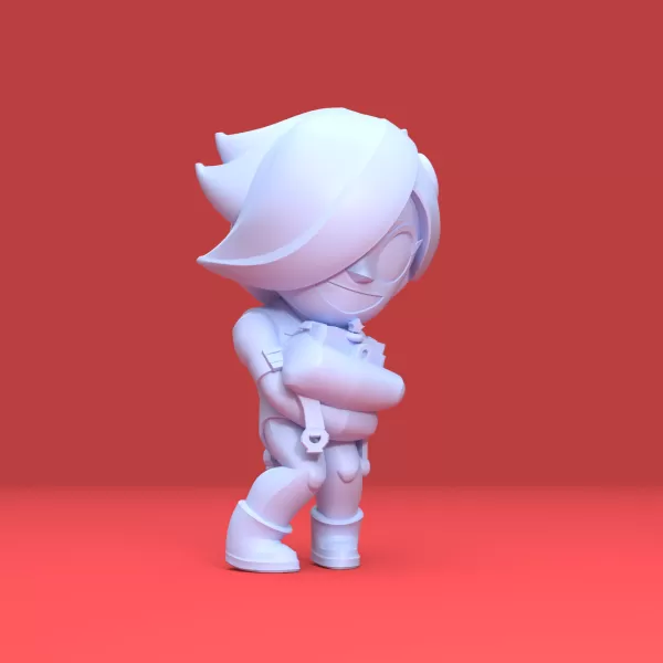 Colette (Original) - Brawl Stars - Model preview 1
