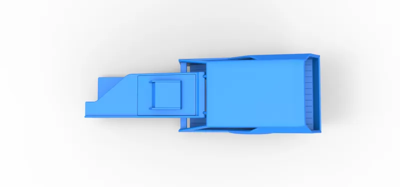 Shell of Vintage Dirt Modified stock car Version 7 Scale 1:25 - Model preview 8