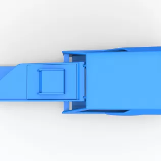 Shell of Vintage Dirt Modified stock car Version 7 Scale 1:25 - Model thumbnail 8