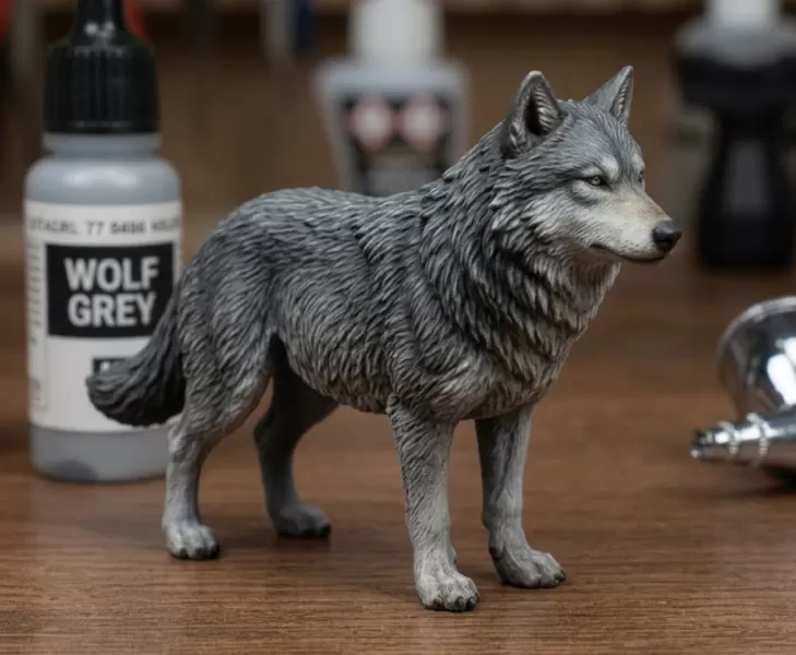 Arctic wolf - Model preview 3