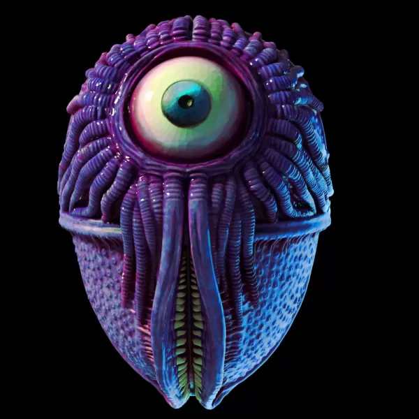 Squid Game Horror Mask - Model preview 1
