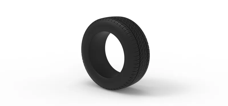Race tire 8 Scale 1:25 - Model preview 7