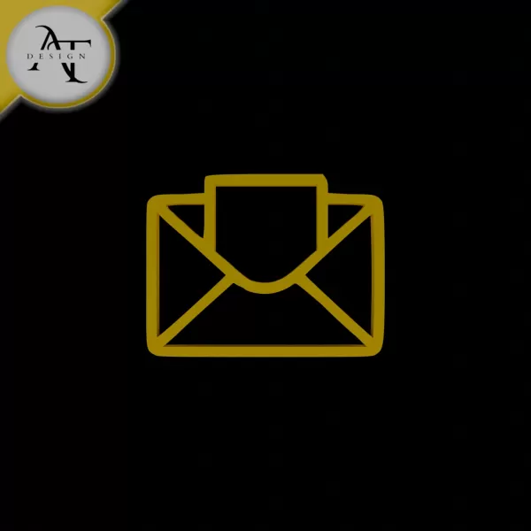 Simple Letter Symbol - 2D Art - Model preview 1