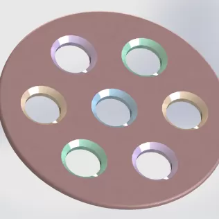 Interactive Montessori Color Sorter - Creative Cylinder Stack (F - Model thumbnail 4