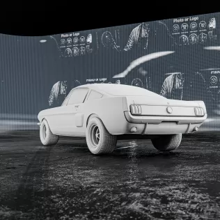 Ford Mustang Fastback 1967 #RoZ - Model thumbnail 4