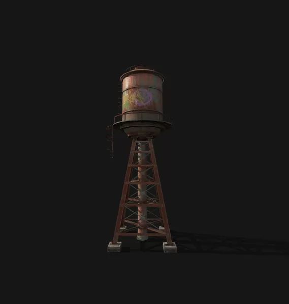 Water Tower - Model preview 2