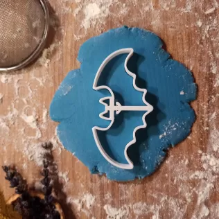 Halloween Bat Cookie Cutter, Halloween Surprise & Gift - Model thumbnail 4