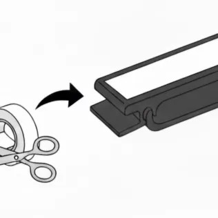Flexible Snap-on Cable Management Clip - Model thumbnail 3