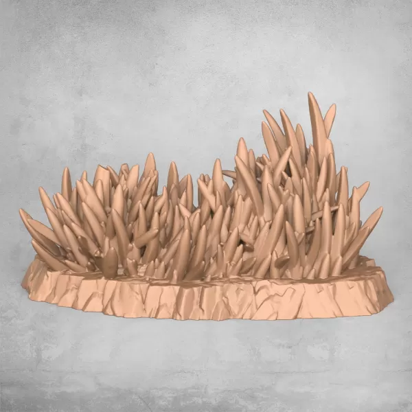 Wild Desert Grass - Model preview 1