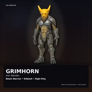 Fennec Heroes – Fantasy & Sci-Fi Fox Character Collection - Model thumbnail 4