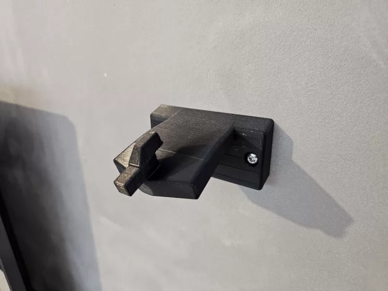 LEGO Technic 42151 Bugatti Bolide Wall Hanger / Mount - Model preview 3