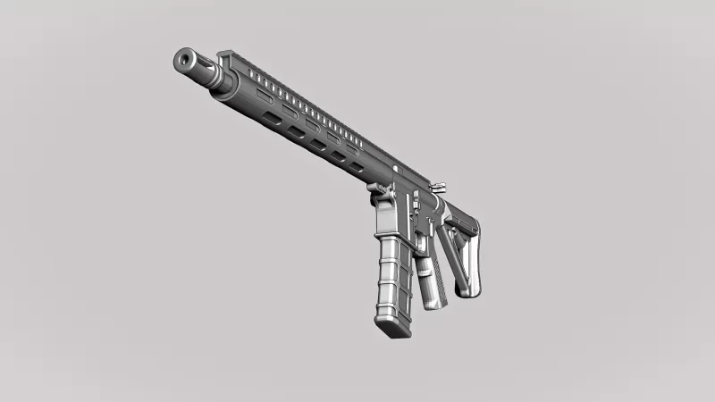 AR 15 #RoZ - Model preview 3