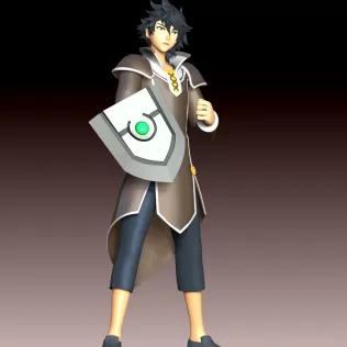 Naofumi Iwatani Fan Art - Model thumbnail 3