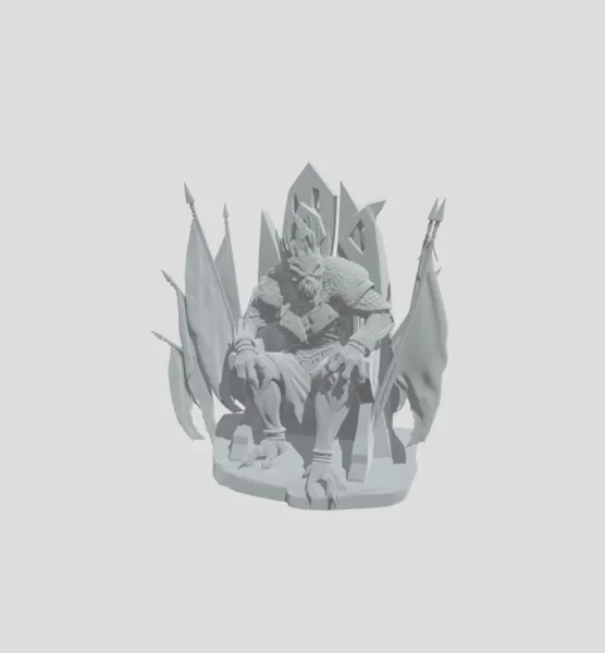 Monster throne - Model preview 1