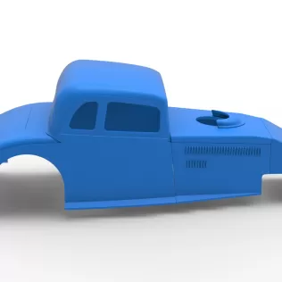 Shell of Canadian vintage modified stock car Scale 1:25 - Model thumbnail 13