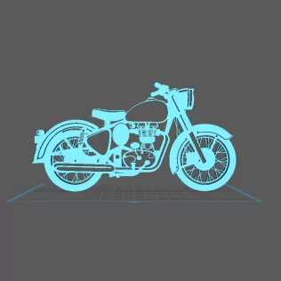 Royal Enfield - Bullet Wall Art