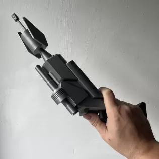 Star Trek TOS Klingon Disruptor Pistol - Model thumbnail 3