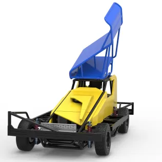 BriSCA Formula 1 Stock Car for Dirt Version 2 Scale 1:25 - Model thumbnail 5