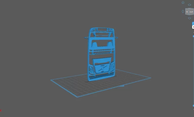 Truck - Volvo FH16 Aero Wall Art - Model preview 2