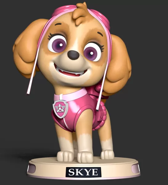 Paw Patrol - Skye - Model preview 2