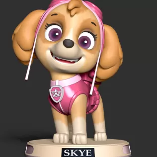 Paw Patrol - Skye - Model thumbnail 2