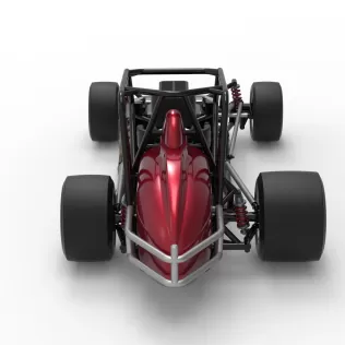 Pavement Silver Crown Car Base Version 3 Scale 1:25 - Model thumbnail 17