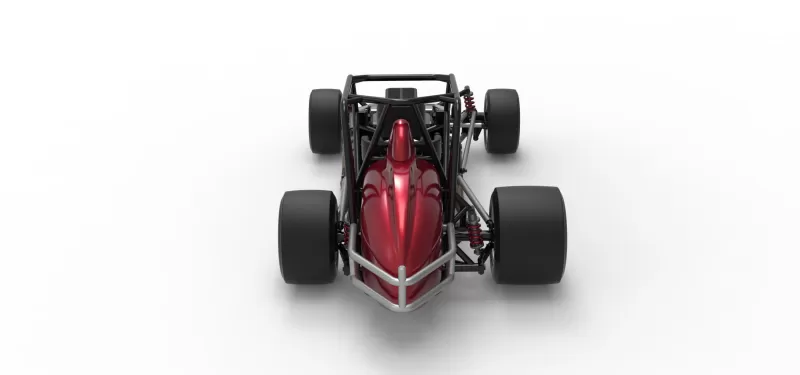Pavement Silver Crown Car Base Version 3 Scale 1:25 - Model preview 17