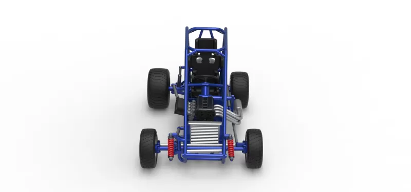 New Zealand Minisprint Base Scale 1:25 - Model preview 8