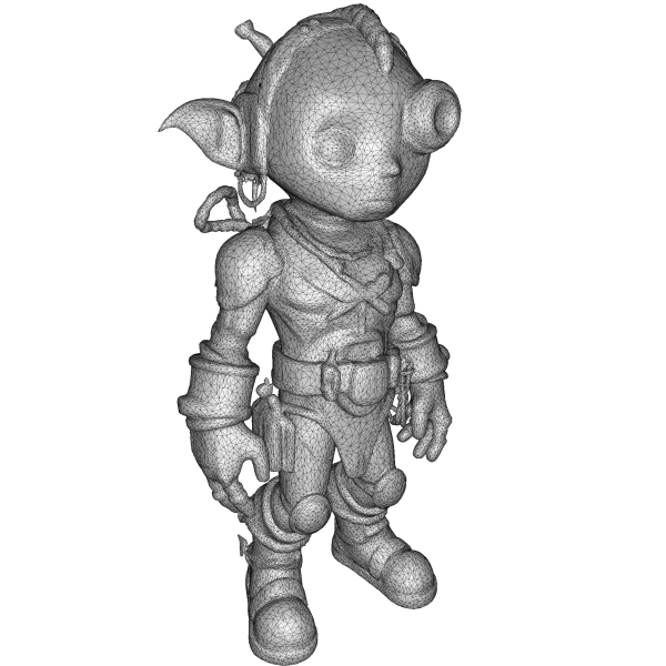 Mythic & Mech Character Collection – High-Poly Kitbash 3D Model - Model preview 7