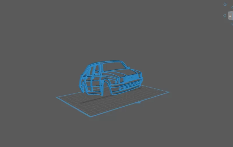 Alfa Romeo - 75 Wall Art - Model preview 1