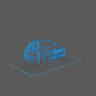 Alfa Romeo - 75 Wall Art - Model thumbnail 1