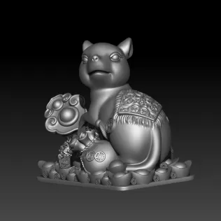 Zodiac Rat - Model thumbnail 2