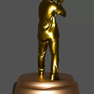 Clay Shooting 3D Character – Premium Printable STL + Blender Fil - Model thumbnail 3