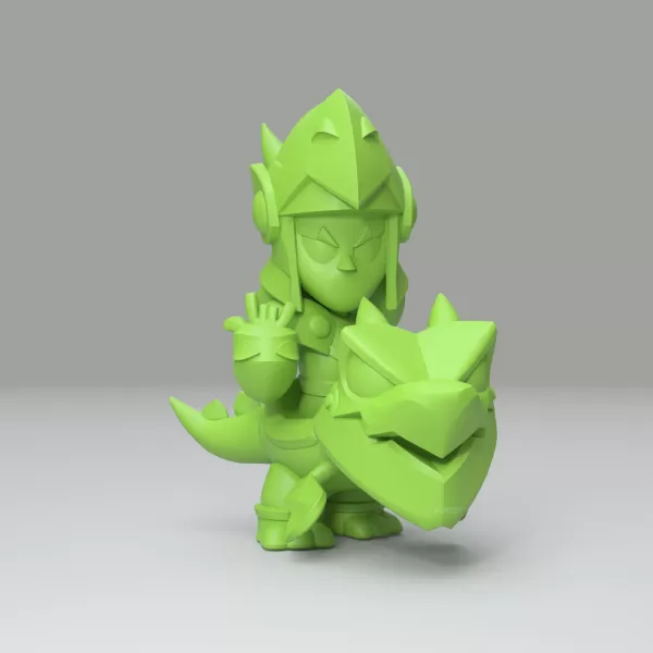 Draco (Original) - Brawl Stars - Model preview 3
